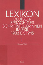 Lexikon deutschsprachiger Schriftstellerinnen im Exil 1933 bis 1945